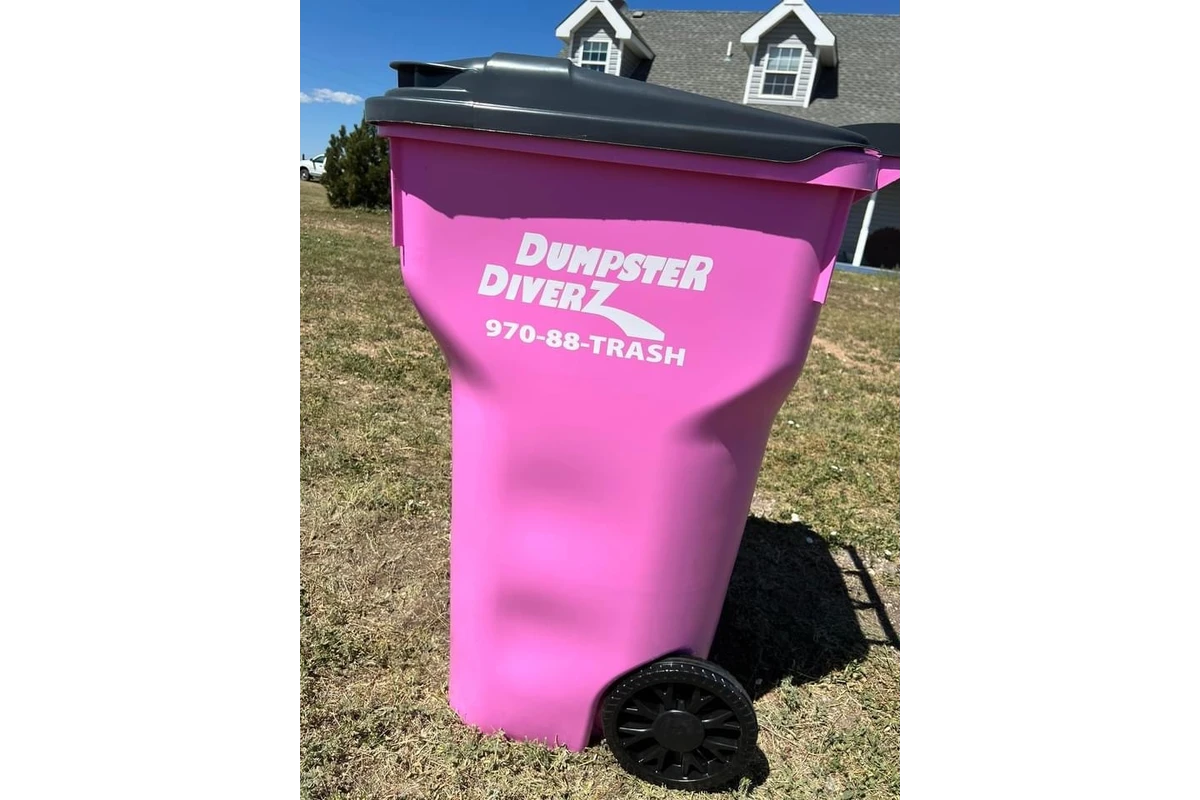 Weekly residential trash pickup service with proper bin placement